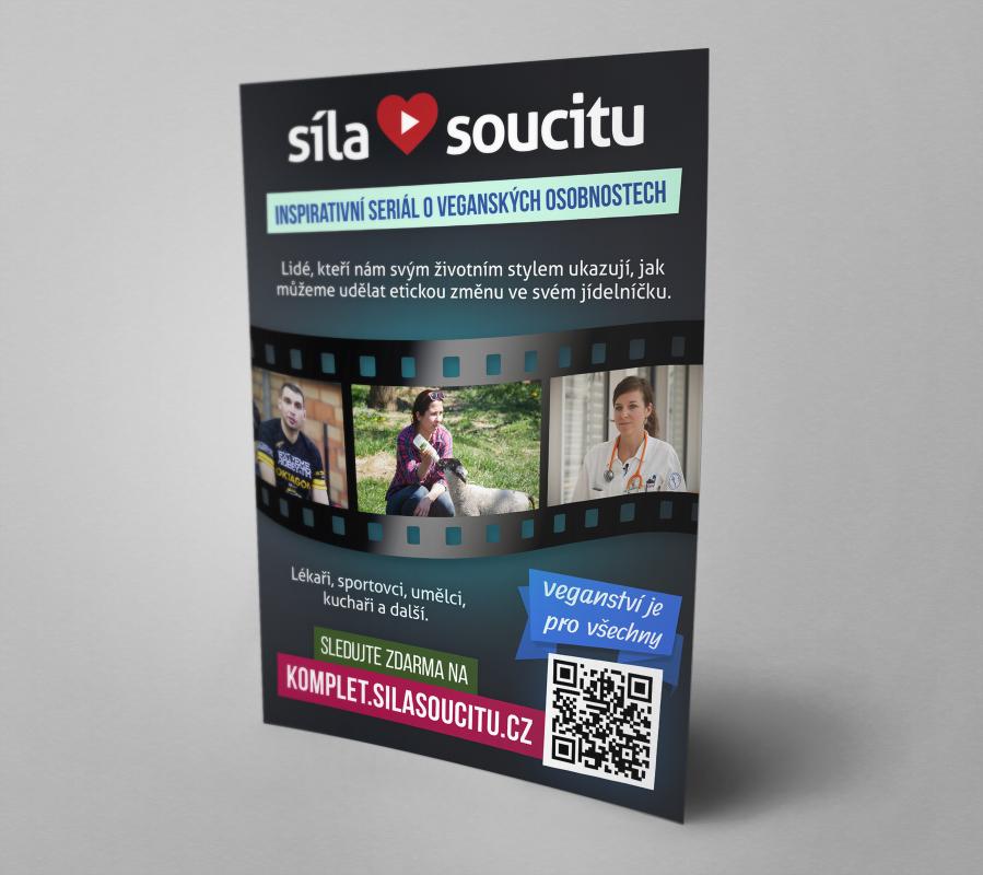 Leták projektu Síla Soucitu