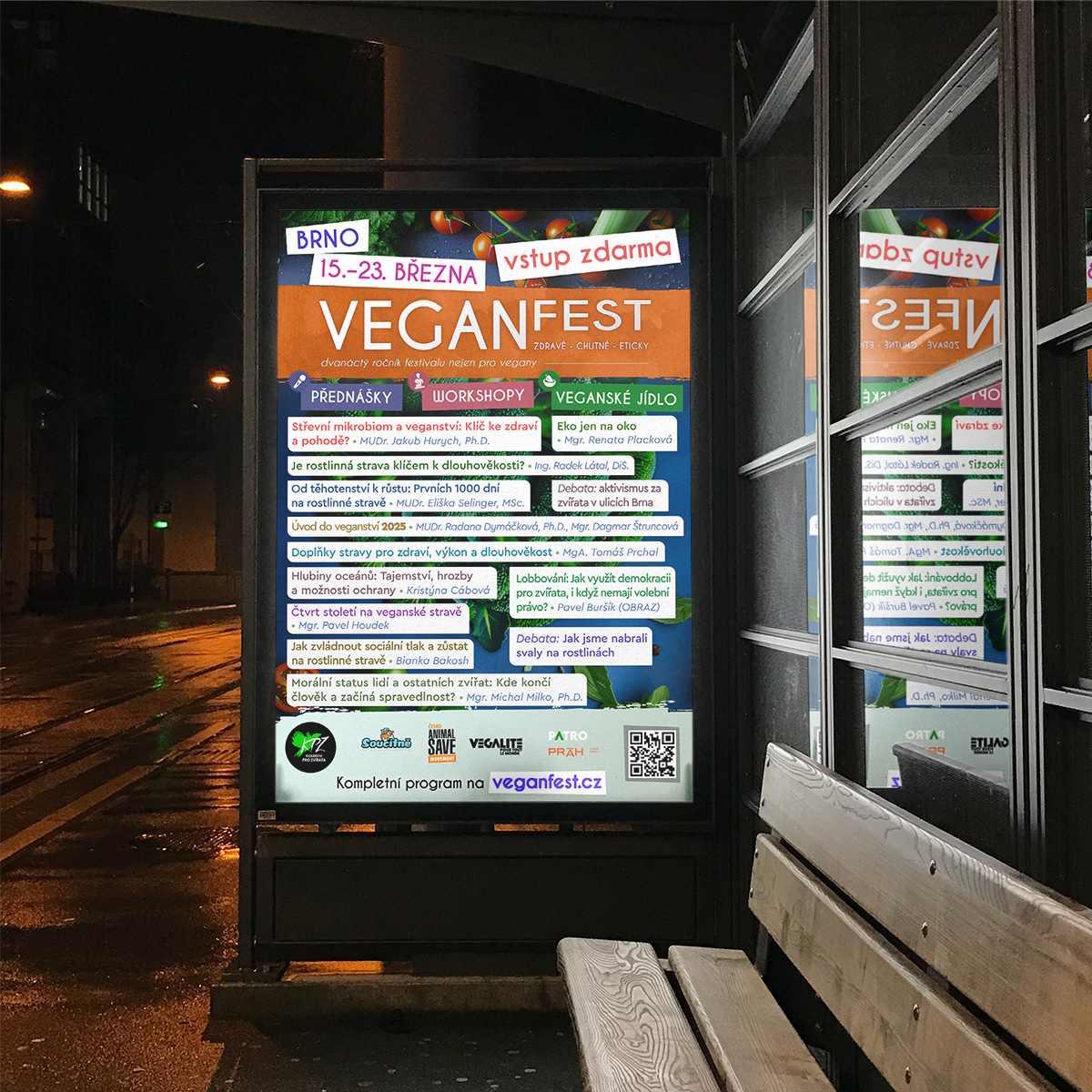 Plakát pro VeganFest 2025